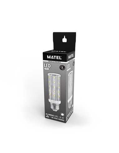 Bomb Led Tubular E27 12w Fria