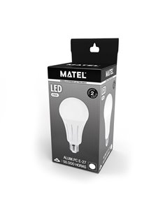 Bomb Led Estandar Alum Fundido E27 24w F 2