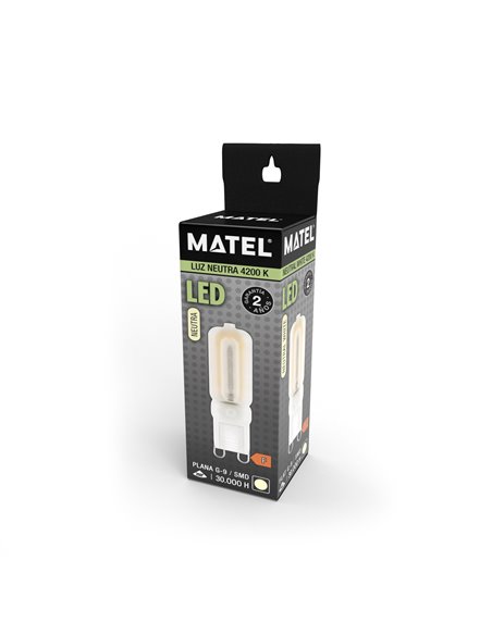 Bomb Led G9 230V 3w Plana Neutra