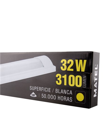 Tela LED integrada matel normal 32W 120cm 2700K