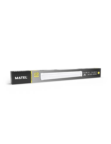 Regleta Led Integra Cuadrada 18w 60cm C