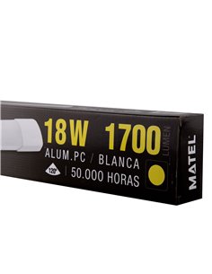 Pantalla Led Integra Blanca 18w 60cm C 2