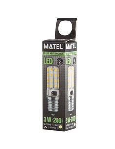 Bomb Led Silicona Tub E14 3w 230V Neutra 2