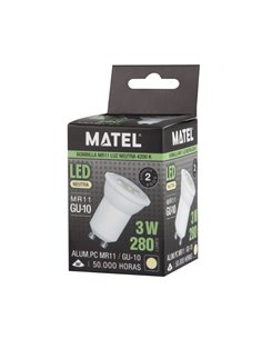 Bomb Led Dicroica 36º Mr11 Gu10 3w Neut 2