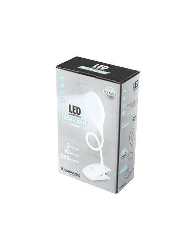 Lampara Led 3 W Recargable C/Pinza