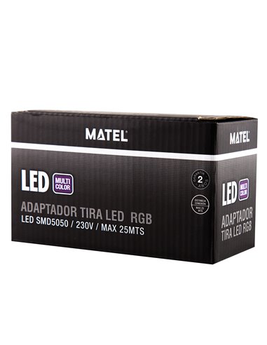 Adaptador tira led matel 230v ip68 25metros