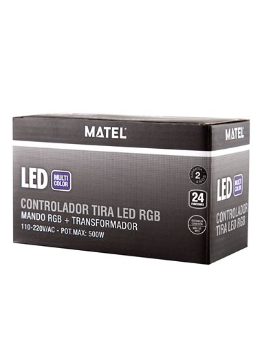 Controlador Tira Led Rgb 230V 24funcion