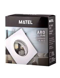 Kit Aro Fijo Cuadrado Blanco 2