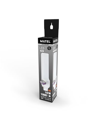 Bomb Led Plc Giratoria 10w 230V Fria