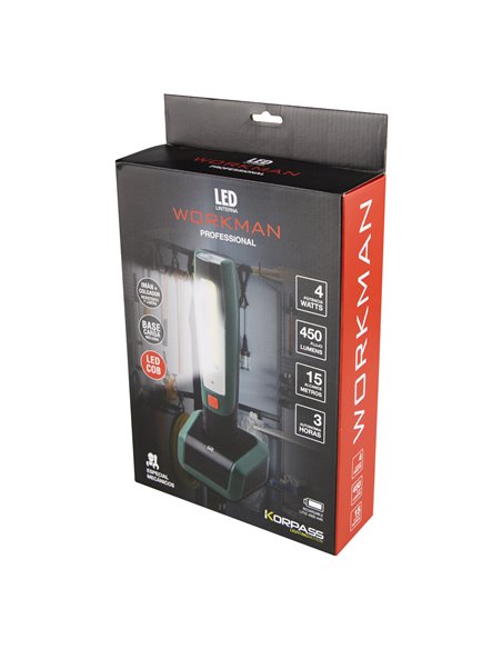 Portatil Led 4 W Recargable Y Base