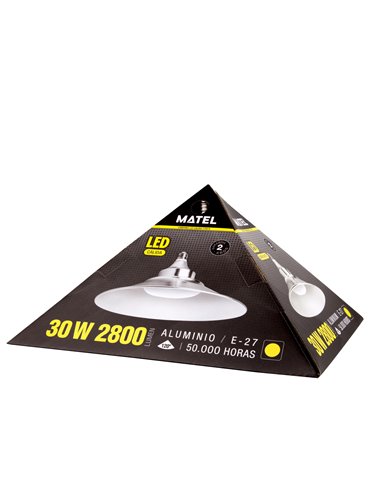 Campana Led E27 30w 30cm Calida