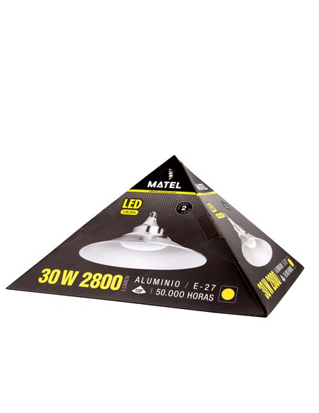 Campana Led E27 30w 30cm Calida