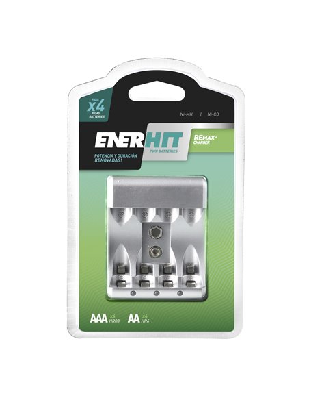 Cargador 230V Aa Y Aaa 4pilas