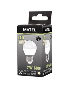 Bomb Led Esferica Regulable E27 7w Neut 2