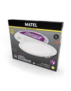 Downlight Led Corte 185mm Blanco 18w Cal 2