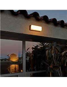 Aplique Led Redondo Blanc Ext Ip65 12w N 2