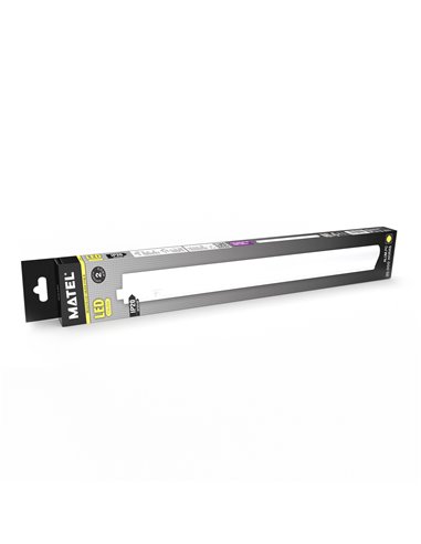 Regleta led con interruptor matel 12w 85cm cálida