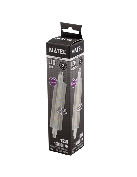 Bomb Led Lineal 360º 22x118mm Regu 12w F