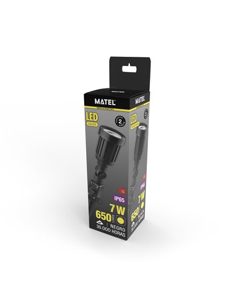Piqueta Jardin Led 7w Calida