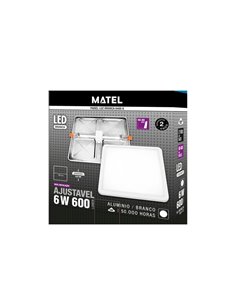 Downlight Led Ajustable Cua Blanco 6w C 2