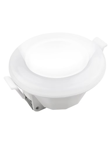 Aro Led Redondo Blanco 3intens 8w Fria