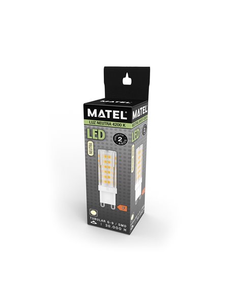 Bomb Led G9 230V 6w 360º Neutra
