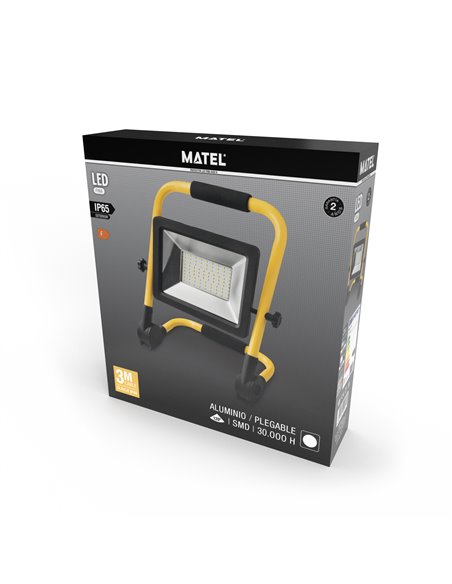 Proyector Led Plegable 5mt 50w F