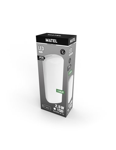 Luz Emergencia Led Superficie 2 5w 150lm