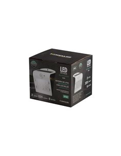 Aplique Led Solar Blanco Con Sensor 2 W 2