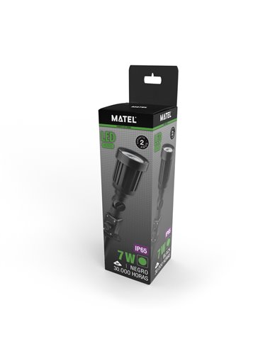 Piqueta Jardin Led 7w Verde