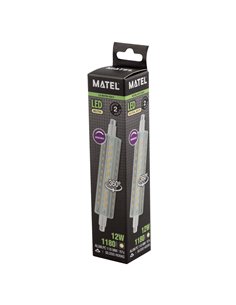 Bomb Led Lineal 360º 22x118mm Regu 12w N 2