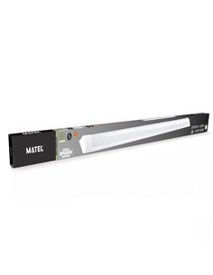 Tela LED plana de alumínio Matel 36W 120cm 4200K 2