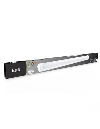 Pantalla Led Alum Plana 36w 120cm Neutra