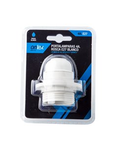 Bl Portalamparas Onlex 4a E-27 Rosca Bla 2