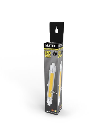 Bomb Led Lineal Cob 14x 78mm 5w Calida