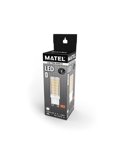 Bomb Led G9 230V 8w 360º Fria