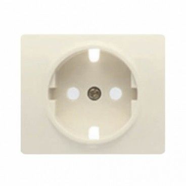 Tapa enchufe schuko 2P+TT BEIGE BJC IRIS 18724-A
