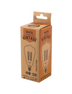 Bomb Edison Vintage Pera St48 E14 40w 2