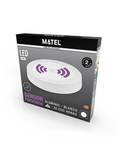 Downlight Led Superf Redon Sens Bl 18w F 2