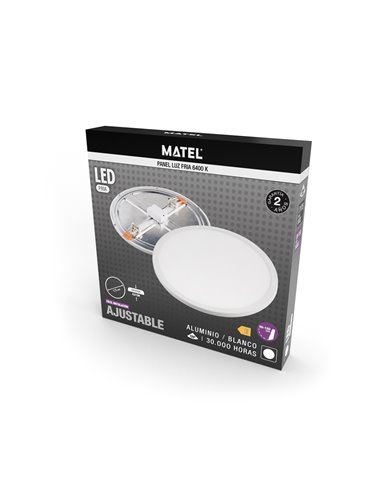 Downlight Led Ajustable Red Blanco 15w F