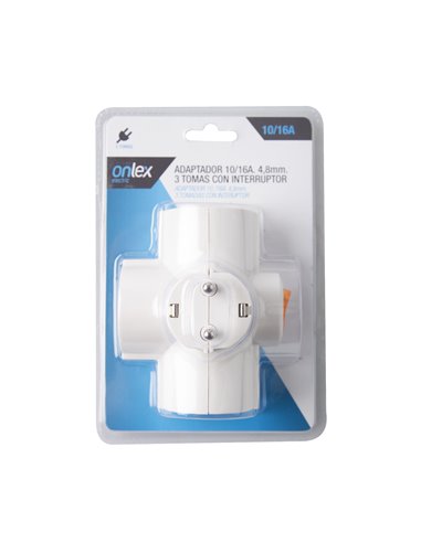 Bl Adaptador Onlex 10/16a 4,8mm 3t C/In