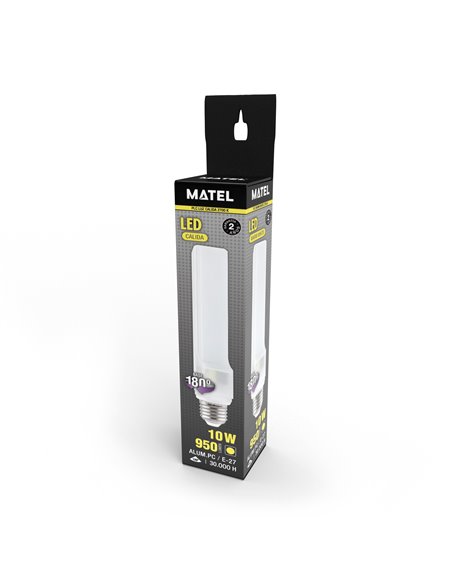 Bomb Led E-27 Giratoria 10w 230V Calida
