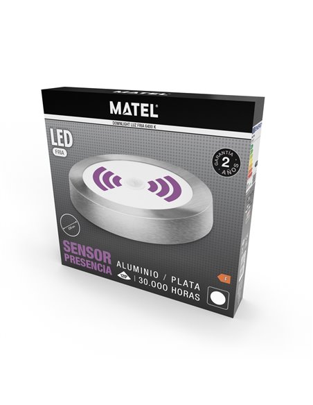 Downlight Led Superf Redon Sens Pl 18w F
