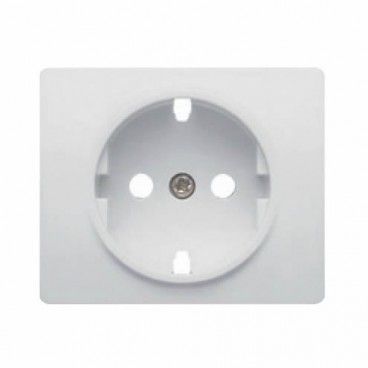 Tapa enchufe schuko 2P+TT BLANCO BJC IRIS 18724