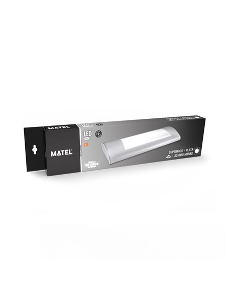 Pantalla Led Plata 18w 73cm Fria