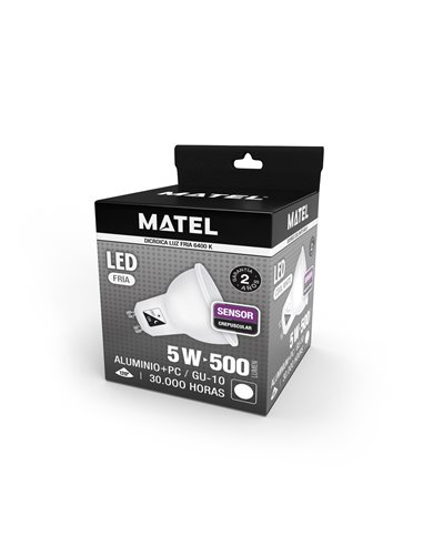 Bomb Led Dicroica Sens Crepusc 5w F