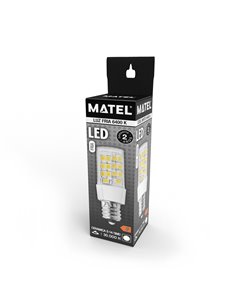 Lâmpada LED tubular Matel E14 6W 6400K 2