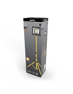 Tripé com projetor led frio matel ip65 70w 2