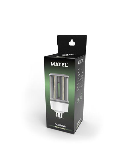 Lâmpada LED tubular matel chip samsung e40 45W 4200K