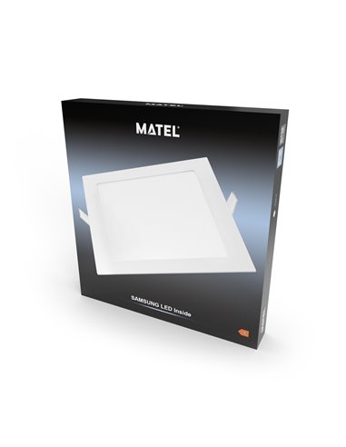 Downlight Led Samsung Cuadr Blanco 18w F